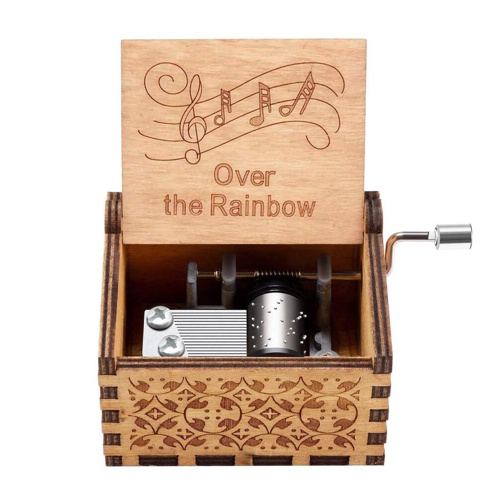 6974 Over The Rainbow Music Box - Gift for Wife Husband Boyfriend